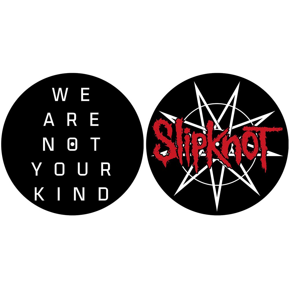 Slipknot Turntable Slipmat Set: We Are Not Your Kind