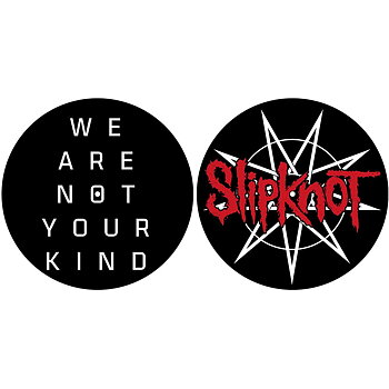Slipknot Turntable Slipmat Set: We Are Not Your Kind