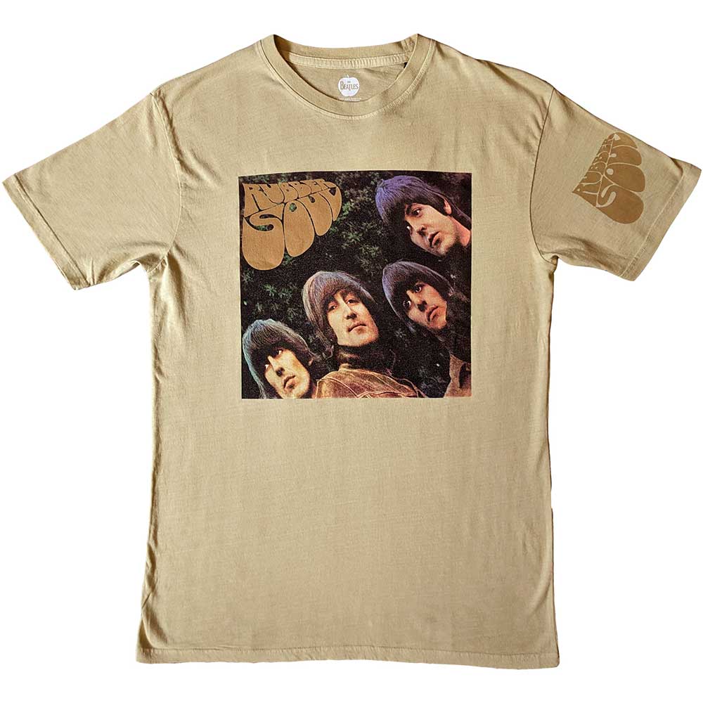 The Beatles Unisex T-Shirt: Rubber Soul US (Sleeve Print) (XX-Large)