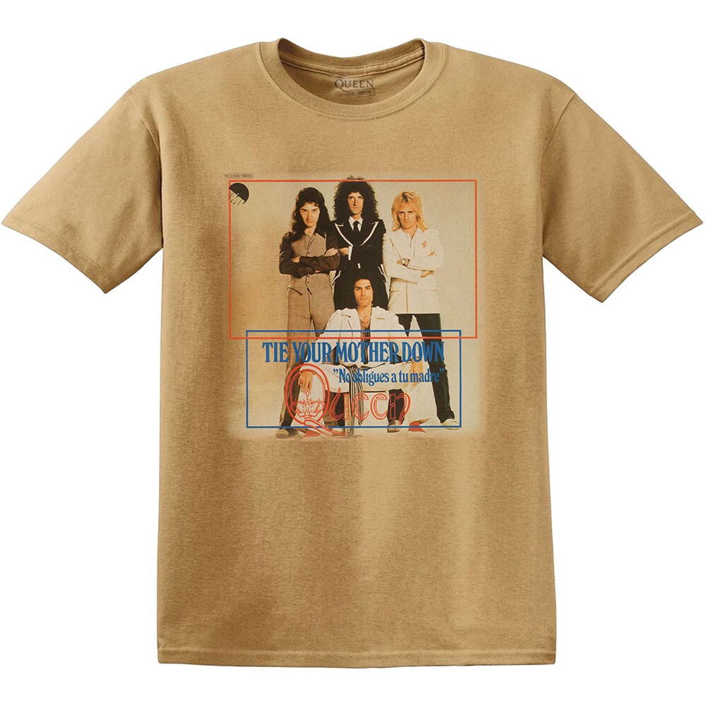 Queen Unisex T-Shirt: Tie Your Mother Down (Medium)