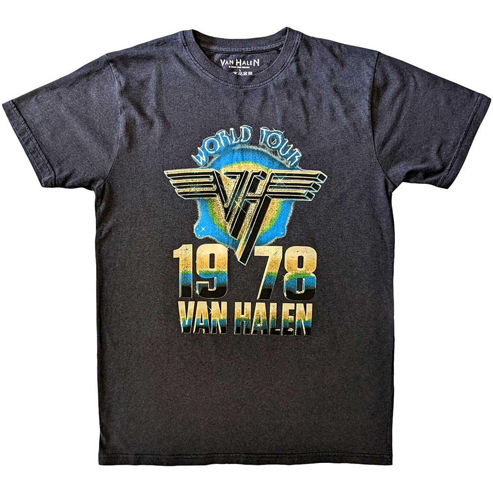 Van Halen Unisex T-Shirt: World Tour '78 (XX-Large)