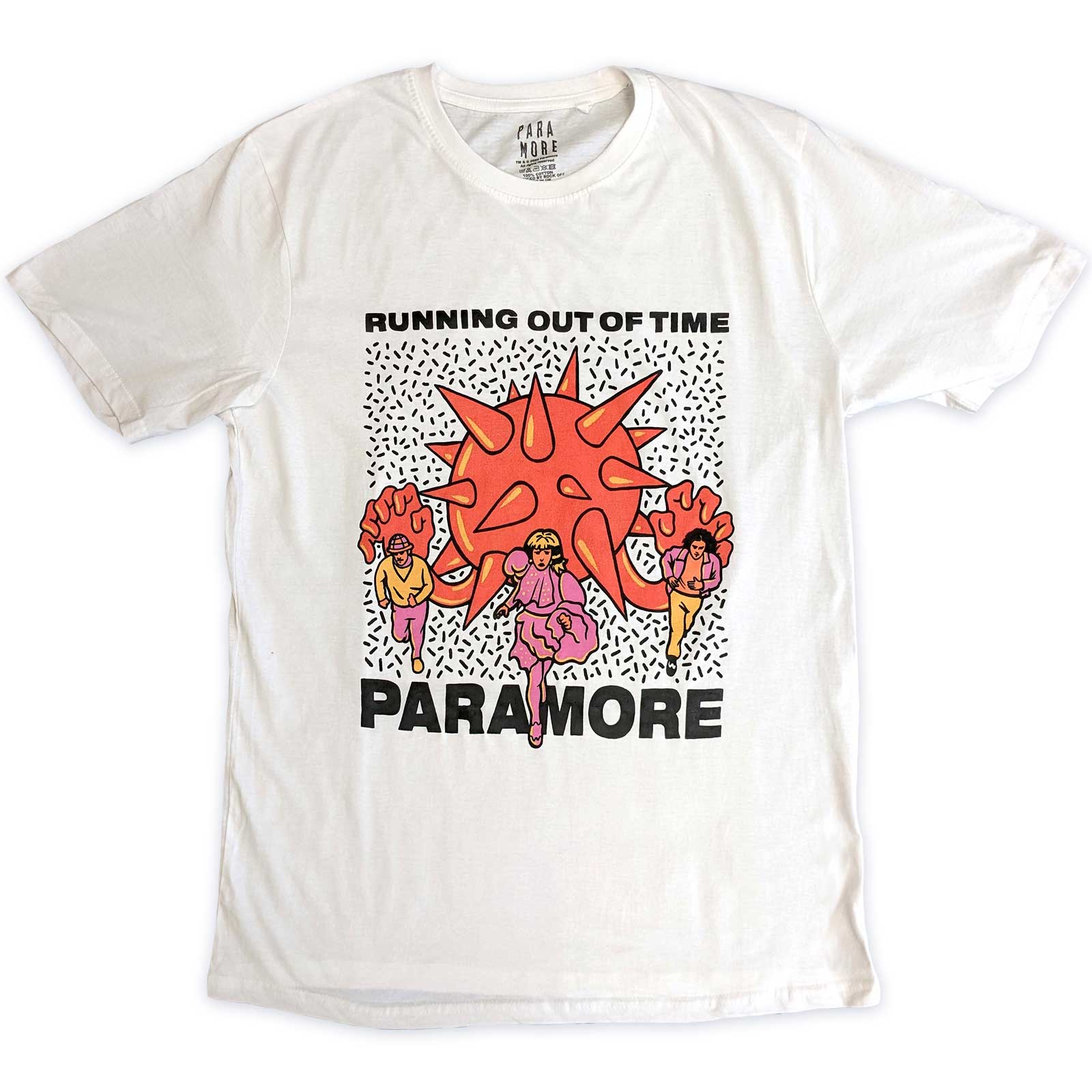 Paramore Unisex T-Shirt: Running Out Of Time (X-Large)