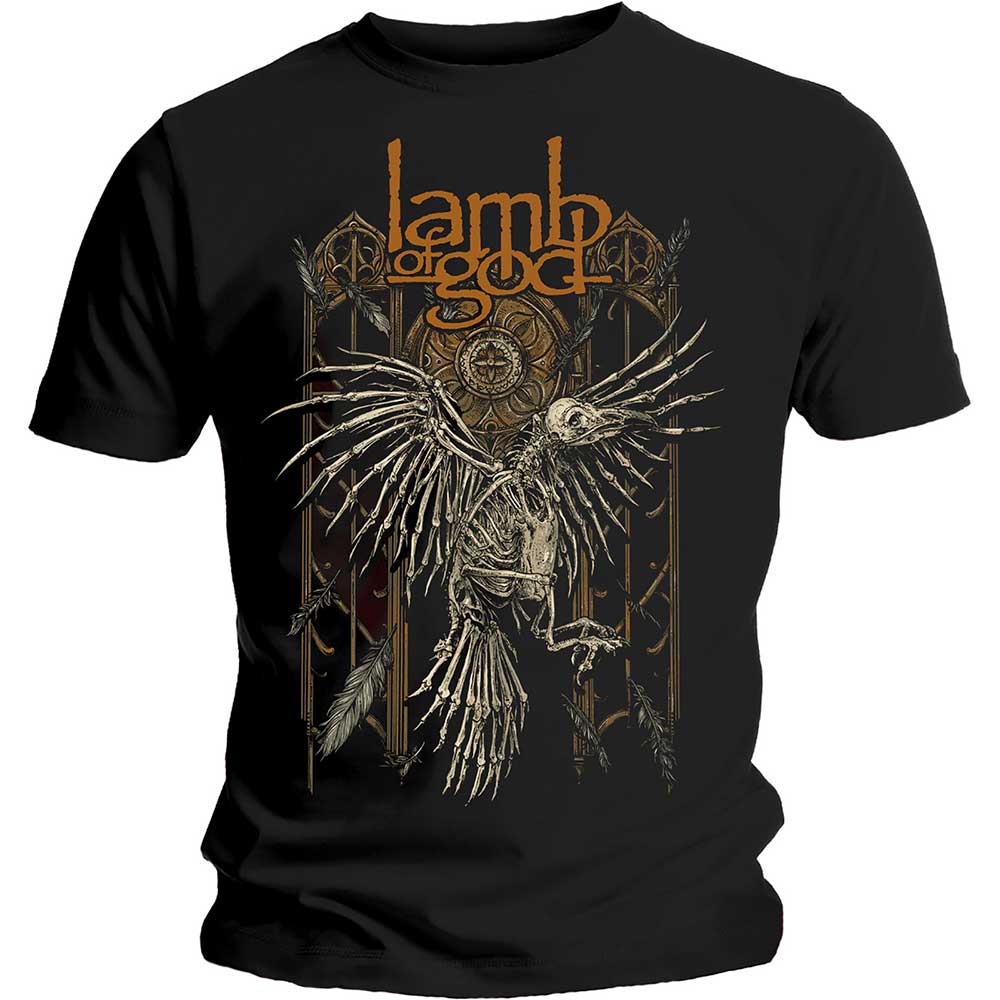 Lamb Of God Unisex T-Shirt: Crow (XX-Large) - 2