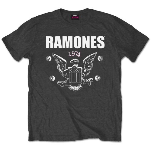 Ramones Unisex T-Shirt: 1974 Eagle (X-Large) - 2