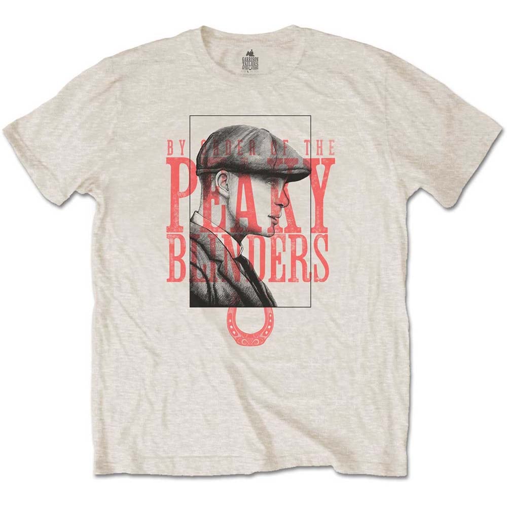 Peaky Blinders Unisex T-Shirt: Red Logo Tommy (XX-Large)