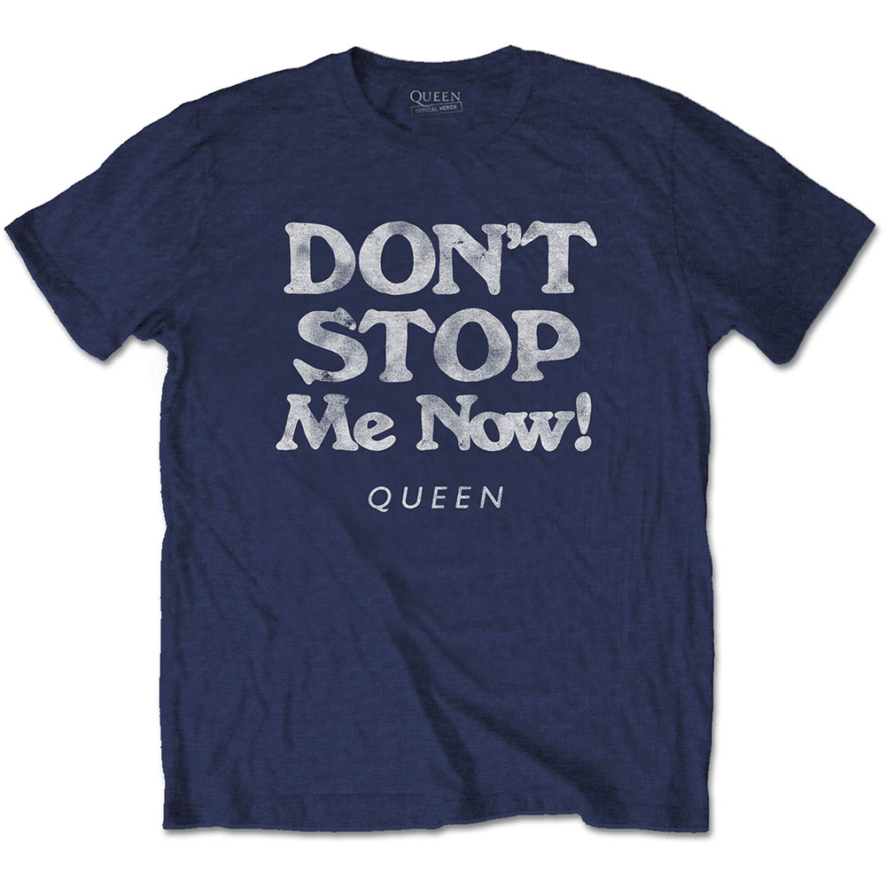 Queen Unisex T-Shirt: Don't Stop Me Now (Large)