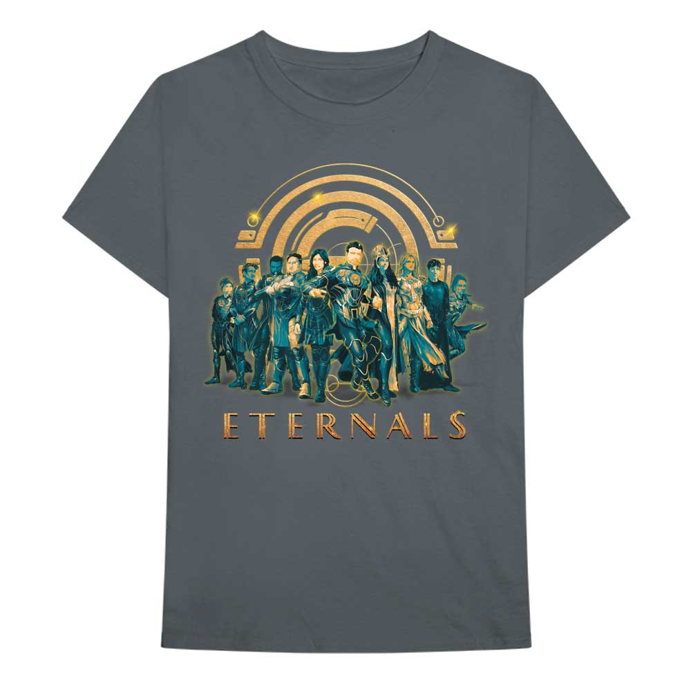 Marvel Comics Unisex T-Shirt: Eternals Heroes (Small)