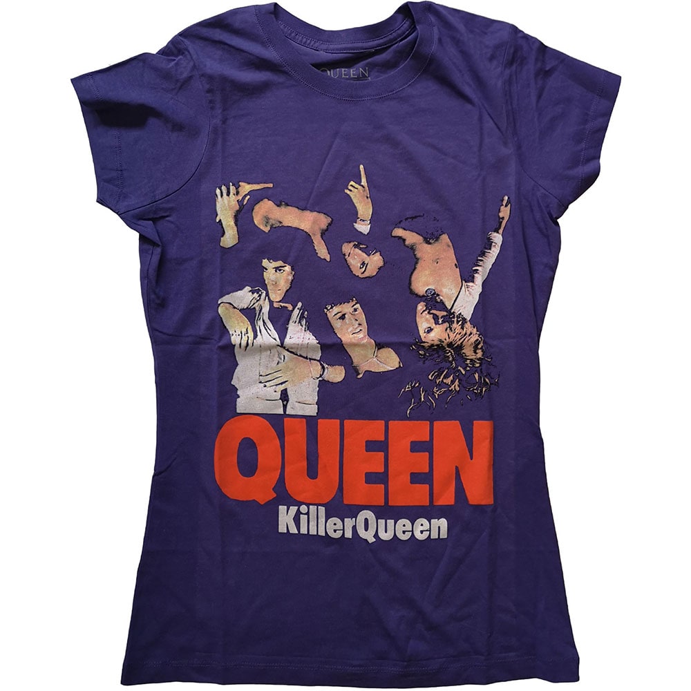 Queen Ladies T-Shirt: Killer Queen (Small)