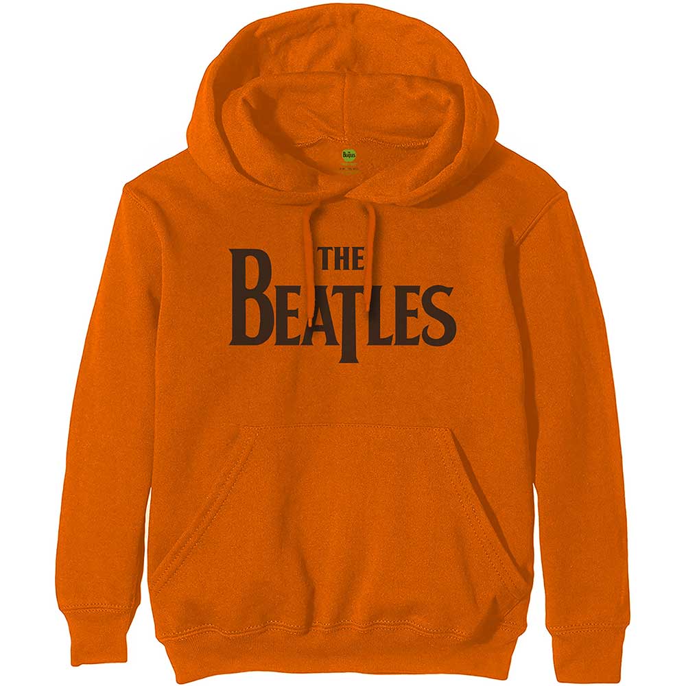 The Beatles Unisex Pullover Hoodie: Drop T Logo (Large)