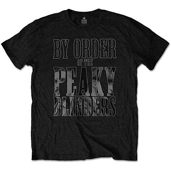 Peaky Blinders Unisex T-Shirt: By Order Infill (XX-Large)