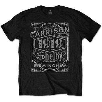 Peaky Blinders Unisex T-Shirt: Garrison Pub (Large)