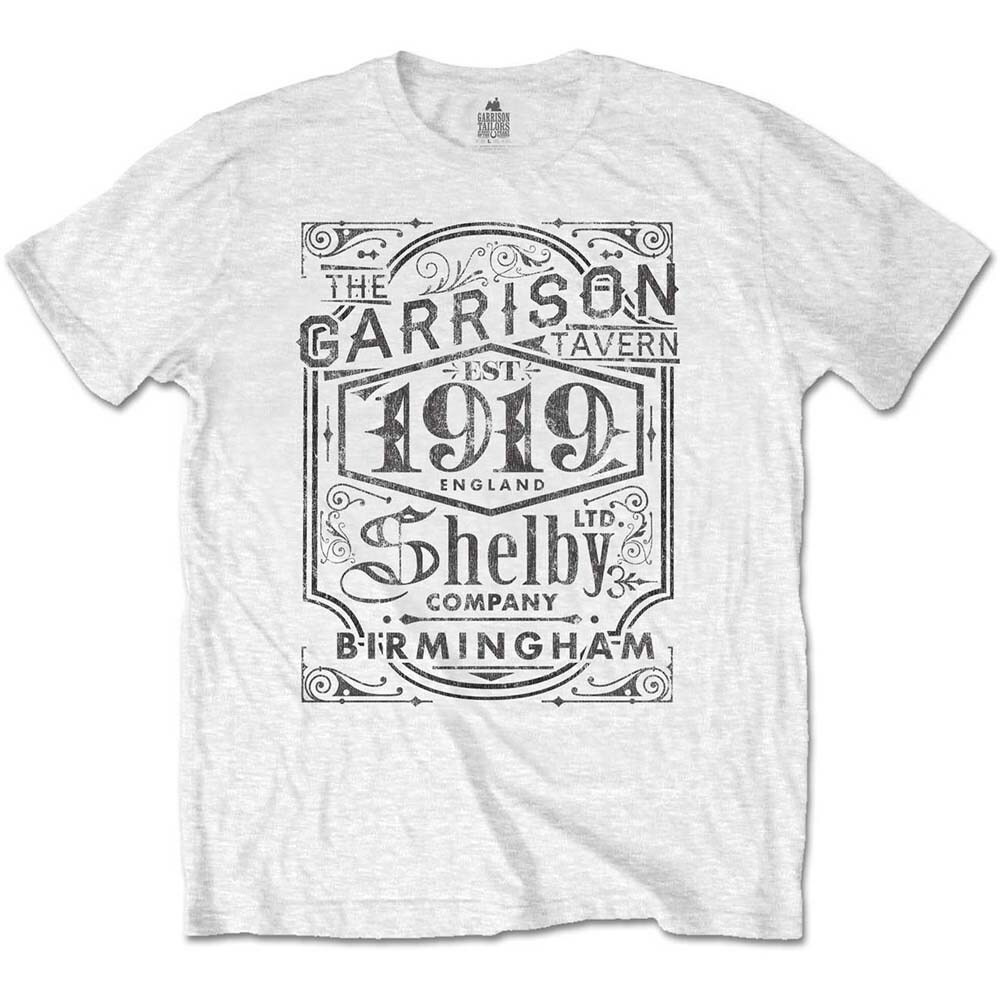 Peaky Blinders Unisex T-Shirt: Garrison Pub (X-Large)