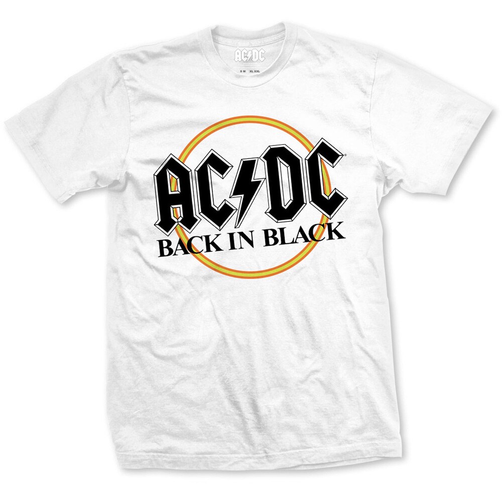 AC/DC Unisex T-Shirt: Back in Black (X 