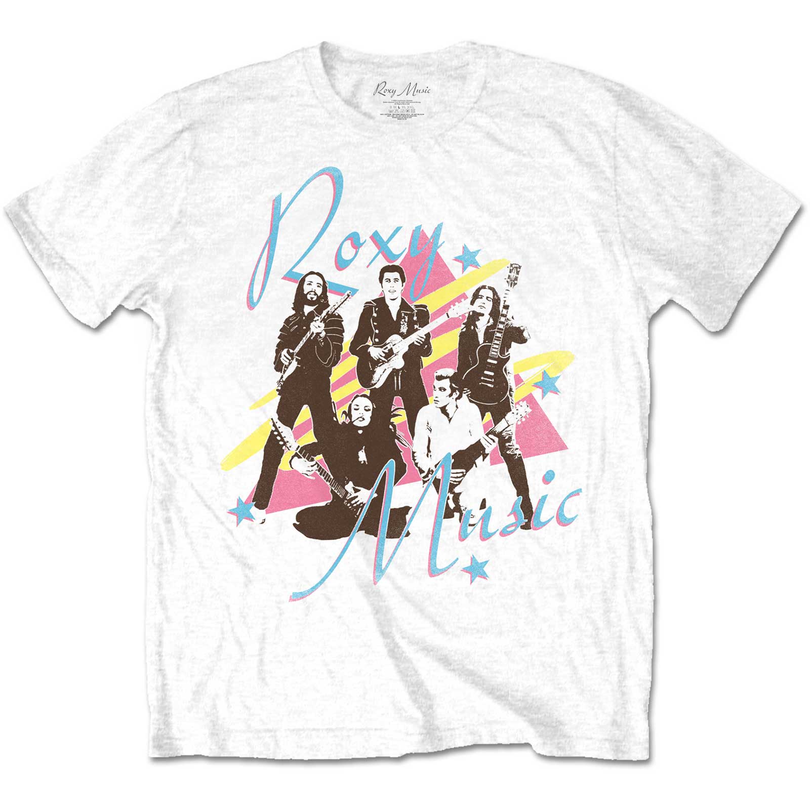 Roxy Music Unisex T-Shirt: Guitars (Small)