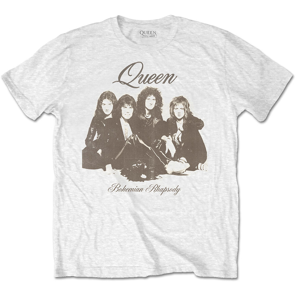 Queen Unisex T-Shirt: Bo Rhap Portrait (XX-Large)