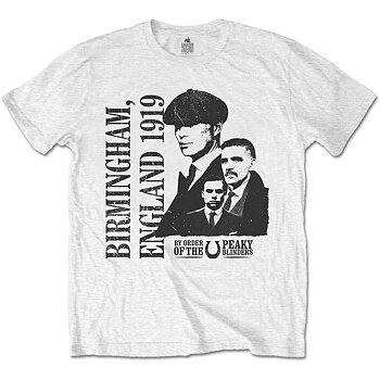 Peaky Blinders Unisex T-Shirt: England 1919 (Medium)