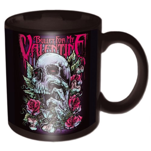 Bullet For My Valentine Boxed Standard Mug: Skull Red Eyes - 2