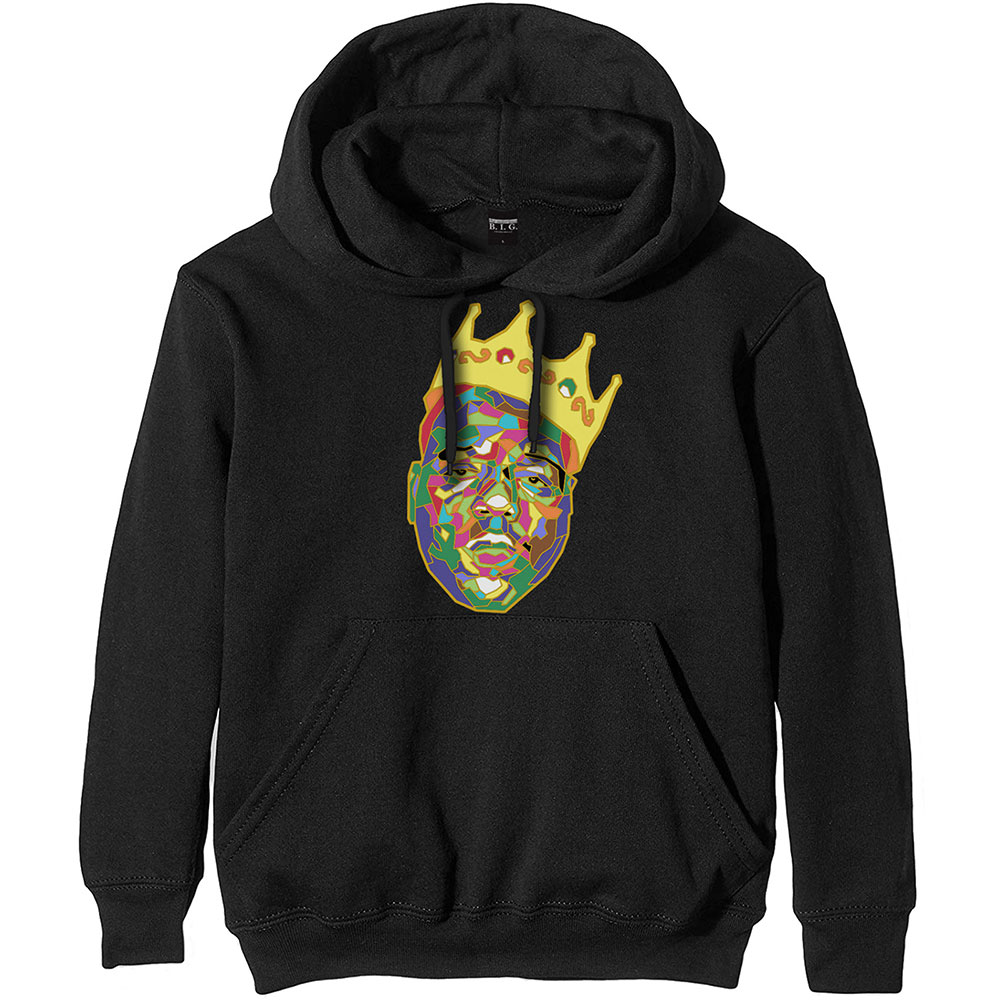 Biggie Smalls Unisex Pullover Hoodie: Crown (Medium)