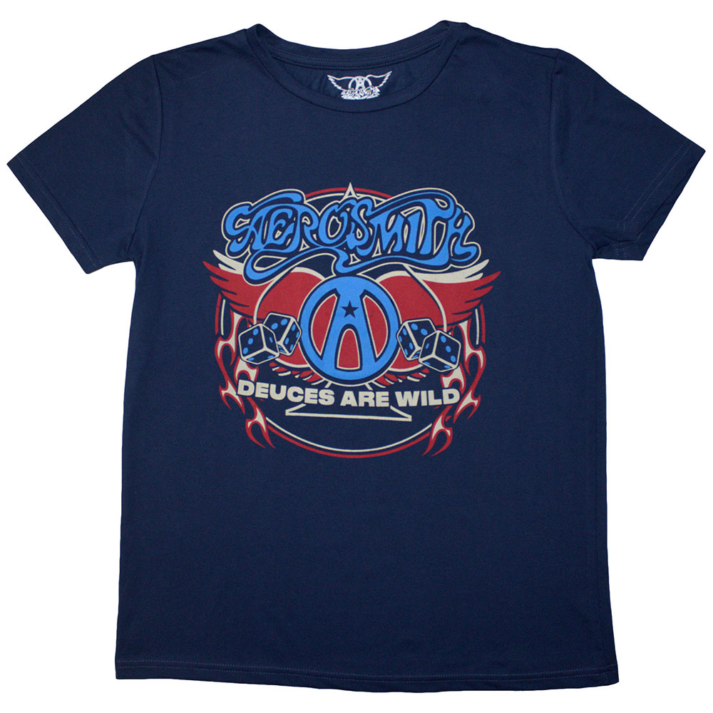 Aerosmith Ladies T-Shirt: Rainbow Spade (Large)