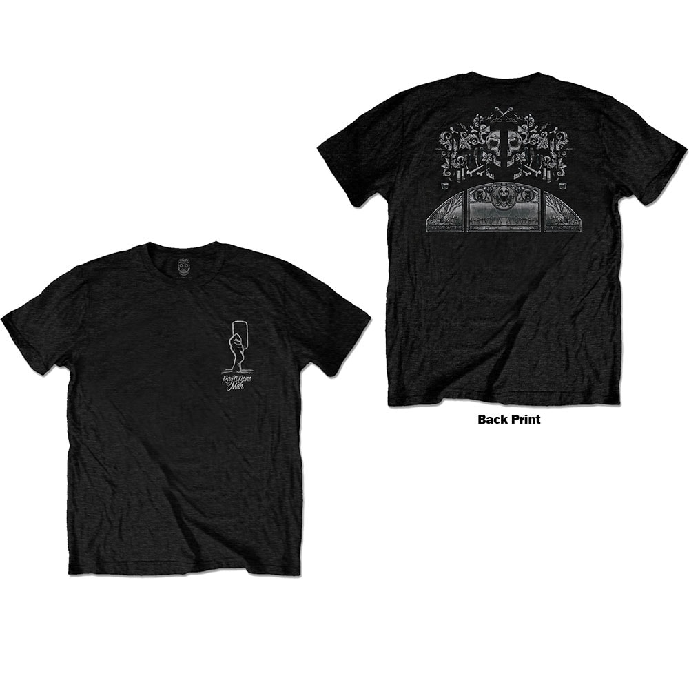 Rag'n'Bone Man Unisex T-Shirt: Graveyard (Back Print) (Large)