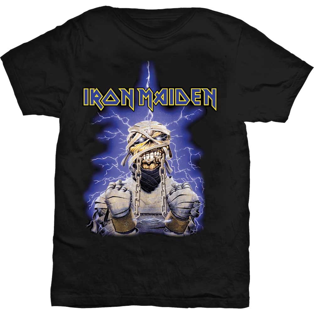 Iron Maiden Unisex T-Shirt: Powerslave Mummy (X-Large)