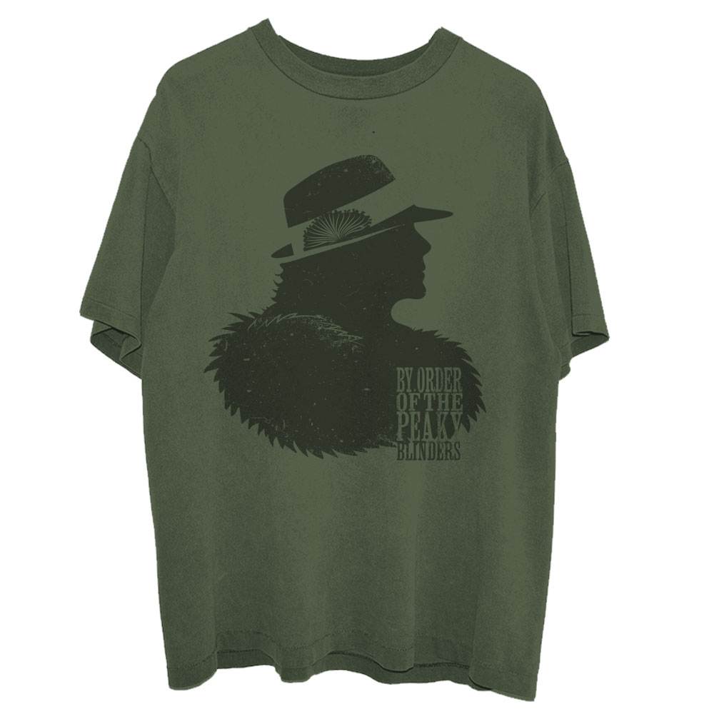 Peaky Blinders Unisex T-Shirt: Polly Outline (Medium)