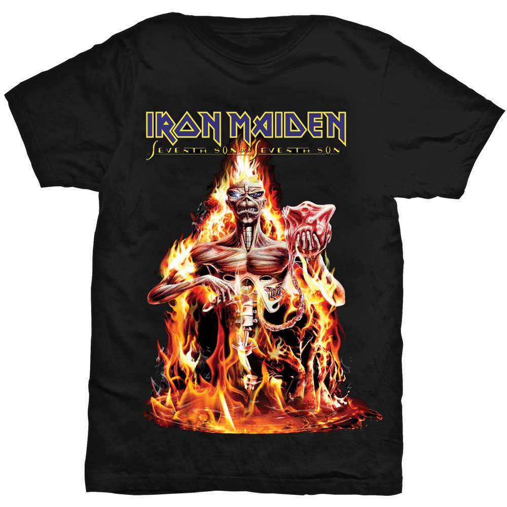 Iron Maiden Unisex T-Shirt: Seventh Son (X-Large) - 2