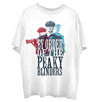 Peaky Blinders Unisex T-Shirt: 3 Tommys (Medium)