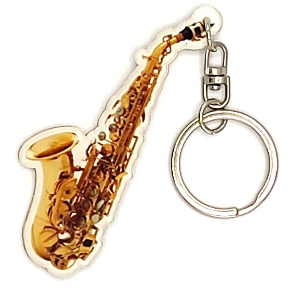 Keychain: Tenor saxophone - 2