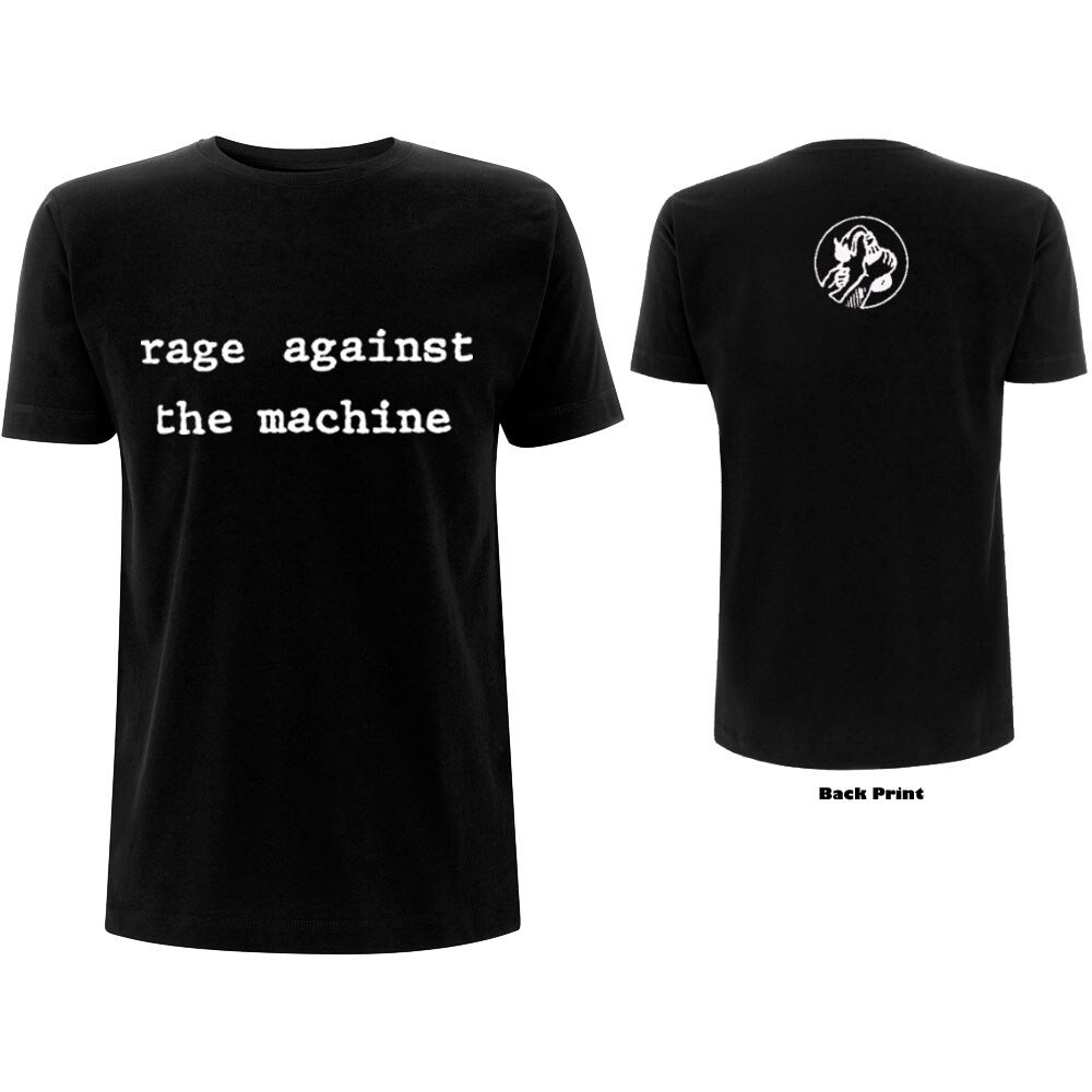 Rage Against The Machine Unisex T-Shirt: Molotov (Back Print) (Large)