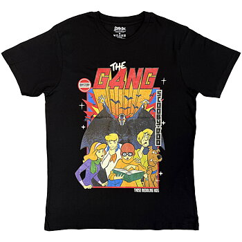 Scooby Doo Unisex T-Shirt: The Gang (Black) (Small)