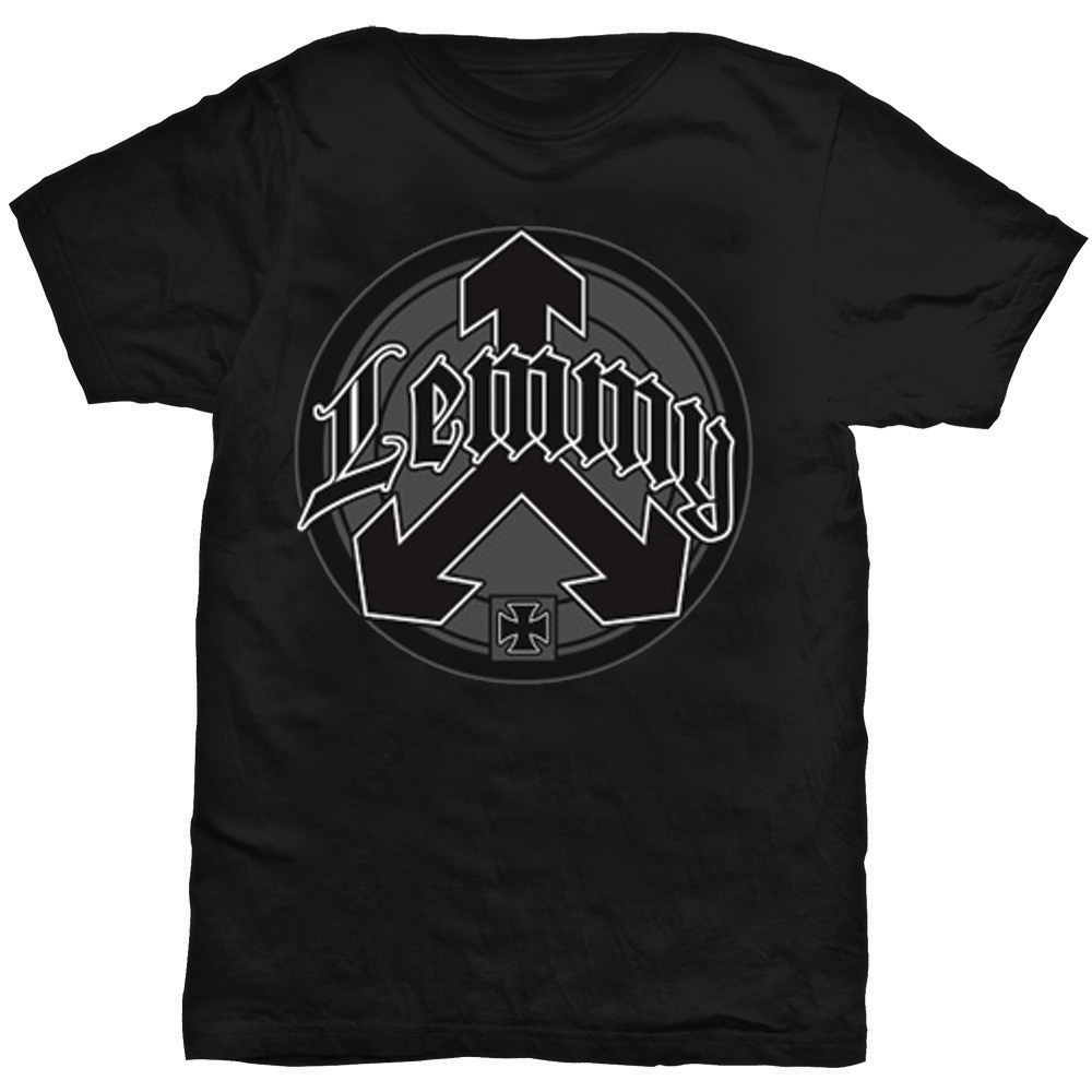 Lemmy Unisex T-Shirt: Arrow Logo (X-Large)