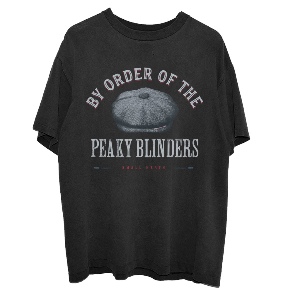 Peaky Blinders Unisex T-Shirt: Flat Cap (Large)