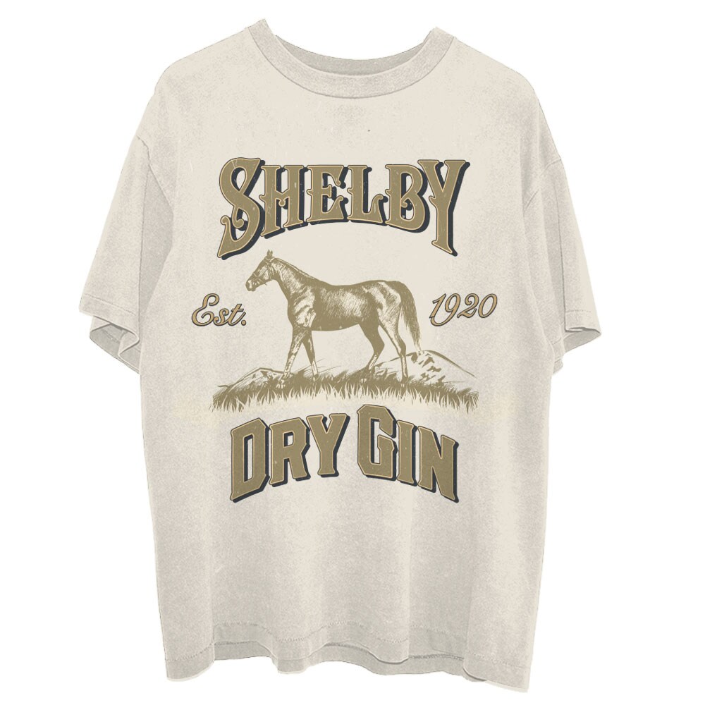Peaky Blinders Unisex T-Shirt: Shelby Dry Gin (Medium)