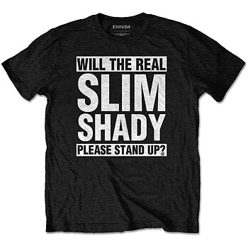 Eminem Unisex T-Shirt: The Real Slim Shady (Small)