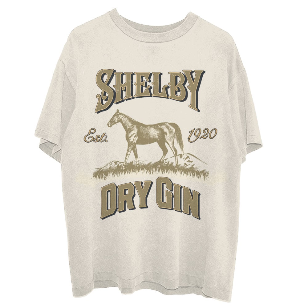 Peaky Blinders Unisex T-Shirt: Shelby Dry Gin (XX-Large)
