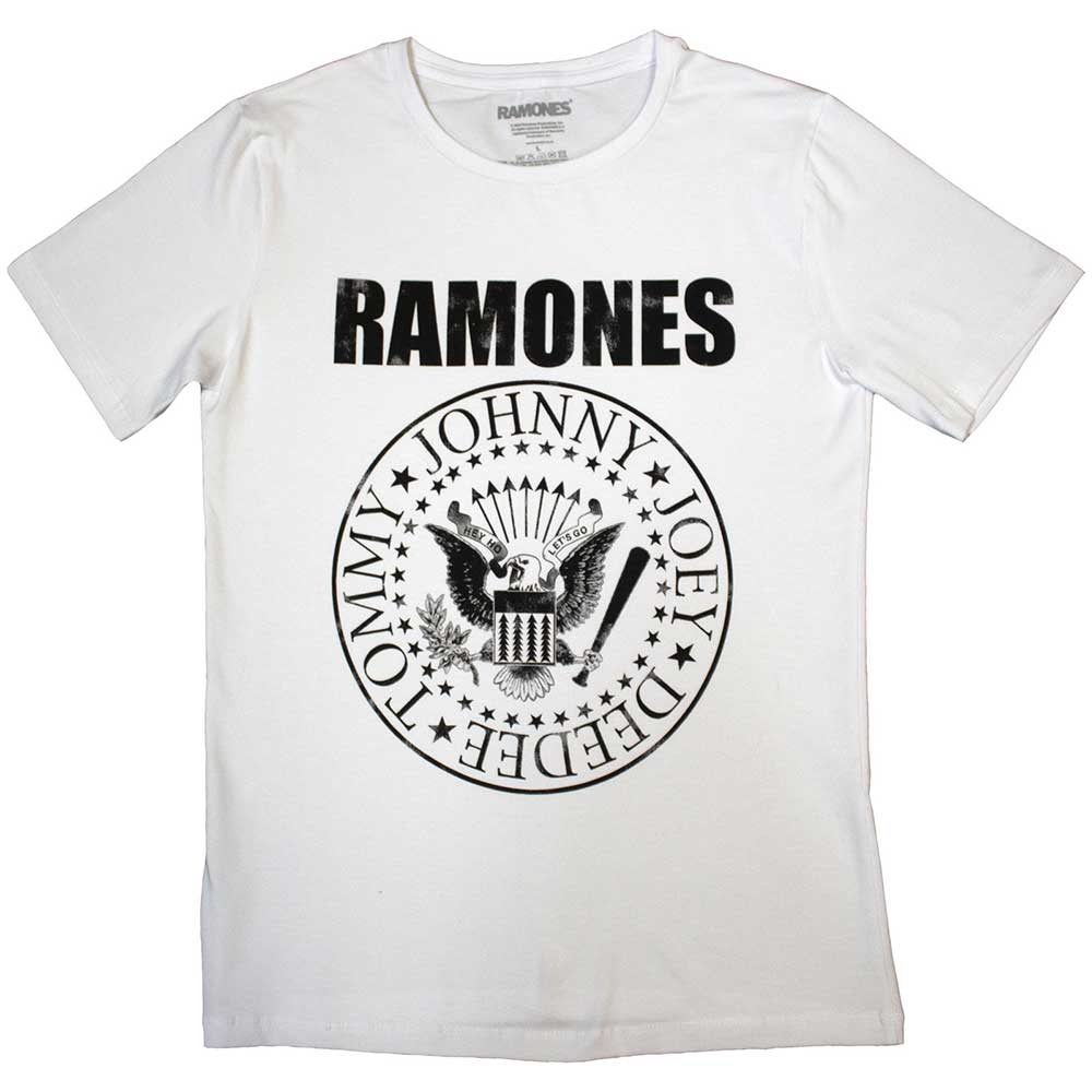 Ramones Ladies T-Shirt: Presidential Seal (Medium)