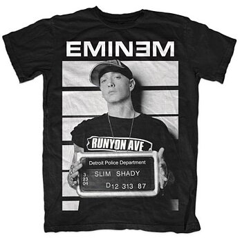 Eminem Unisex T-Shirt: Arrest (Large)