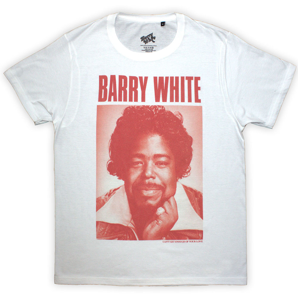 Barry White Unisex T-Shirt: Box Photo (XX-Large)