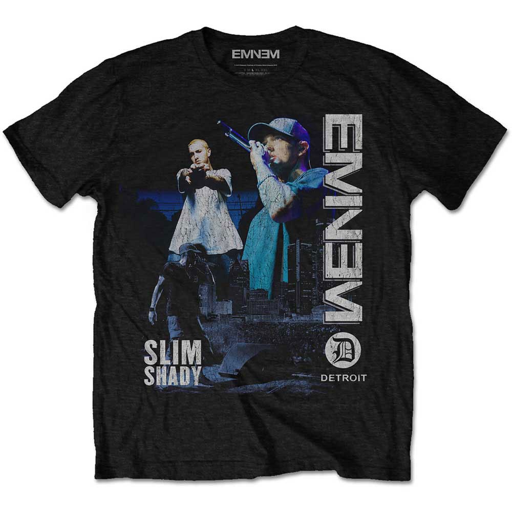 Eminem Unisex T-Shirt: Detroit (X-Large)