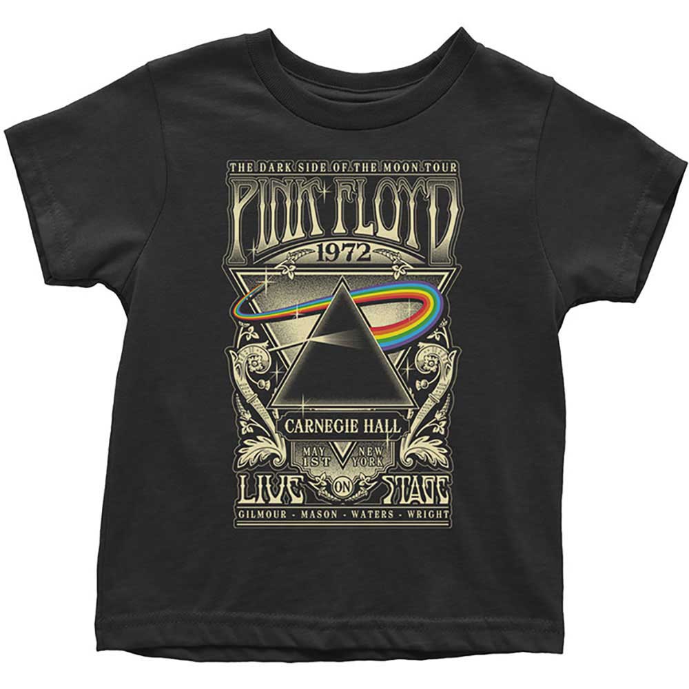 Pink Floyd Kids Toddler T-Shirt: Carnegie Hall Poster (3 Years) - 2