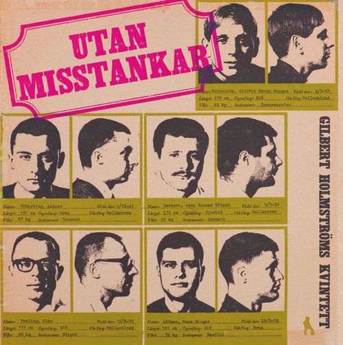 Holmström Gilbert Kvintett: Utan Misstankar (Vinyl, LP) - 2