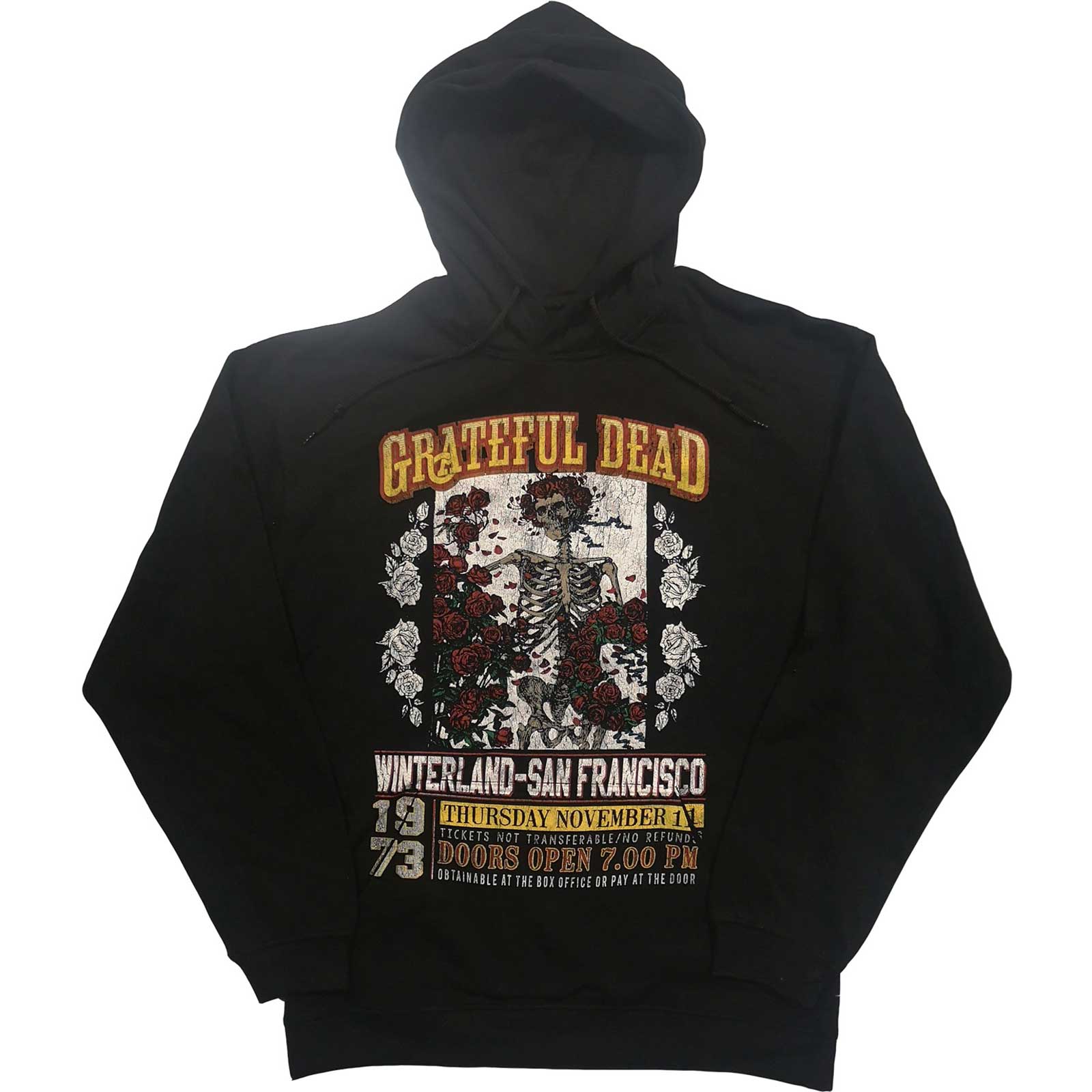 Grateful Dead Unisex Pullover Hoodie: San Francisco (Eco-Friendly) (X-Large)