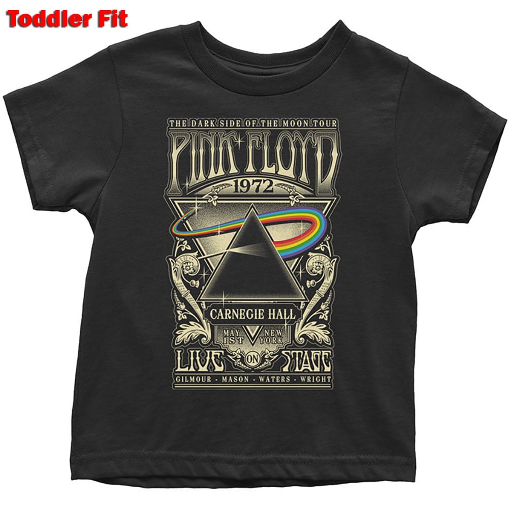 Pink Floyd Kids Toddler T-Shirt: Carnegie Hall Poster (5 Years)