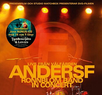 Anders F Rönnblom : Live Från Välfärden (DVD+CD)