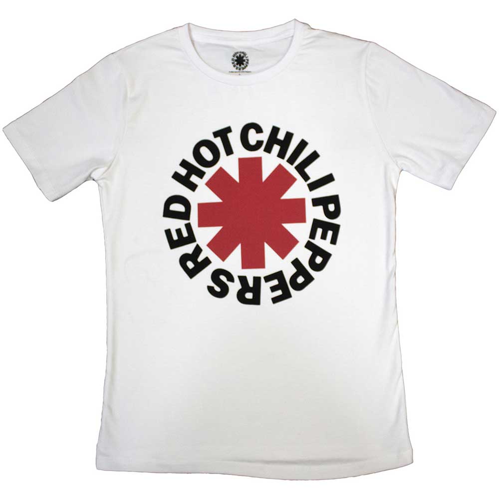 Red Hot Chili Peppers Ladies T-Shirt: Classic Asterisk (Small)
