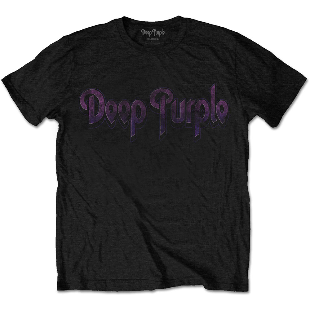 Deep Purple Unisex T-Shirt: Vintage Logo (XX-Large) - 2