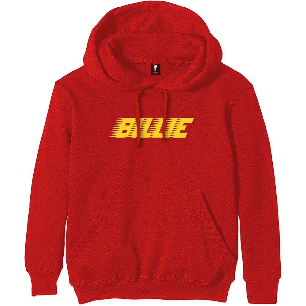 Billie Eilish Unisex Pullover Hoodie: Racer Logo (Large)