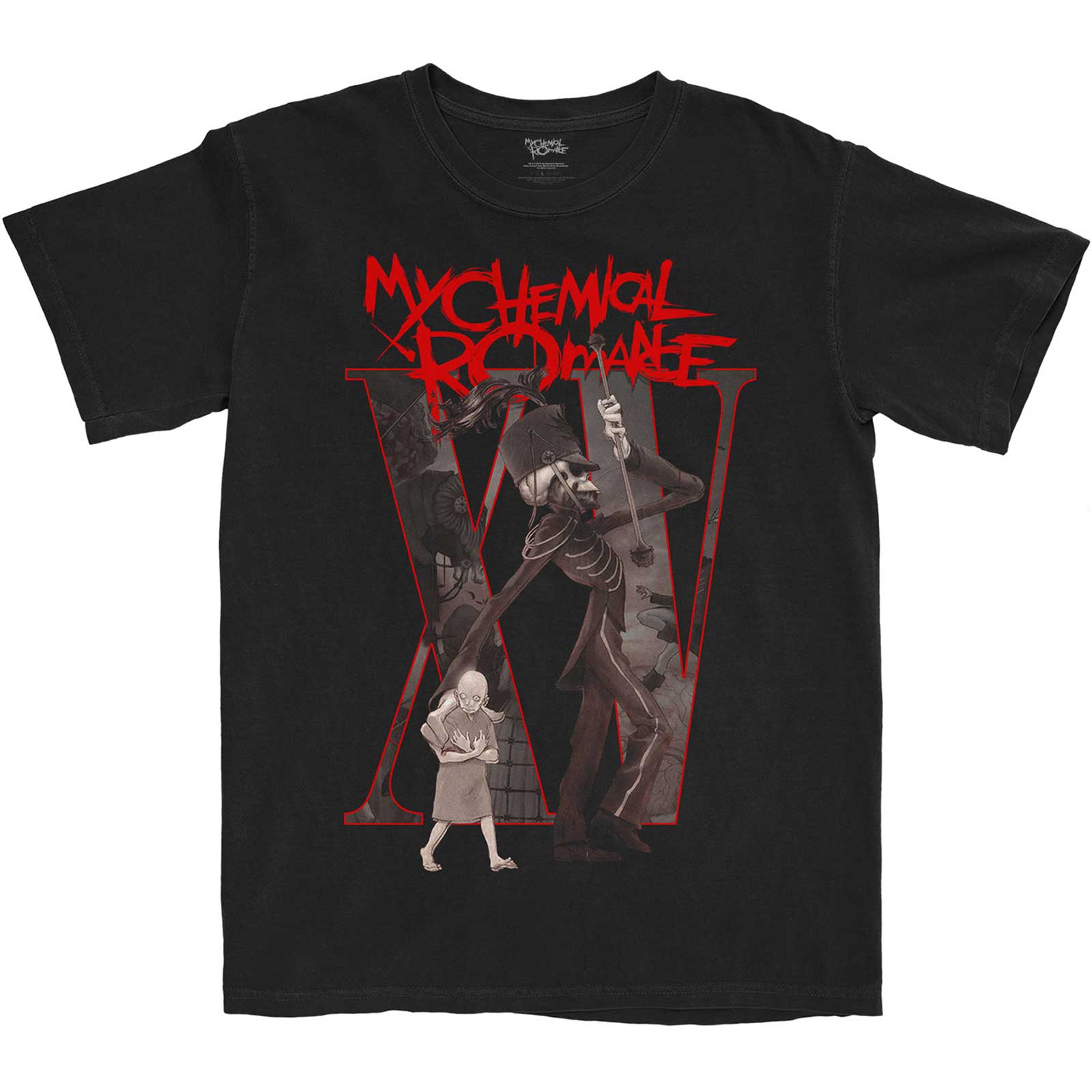 My Chemical Romance Unisex T-Shirt: XV Parade Fill (Large)