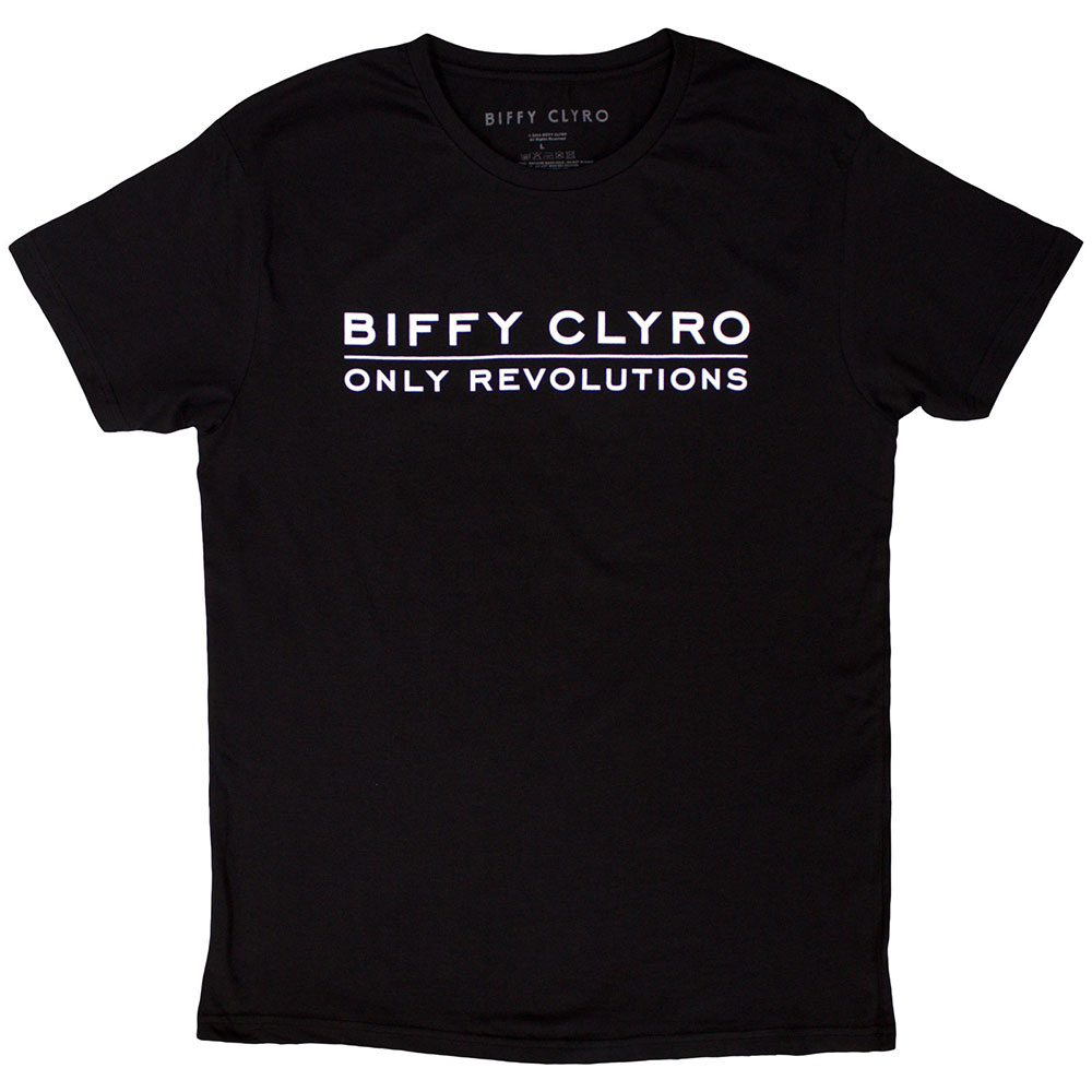 Biffy Clyro Unisex T-Shirt: Only Revolutions (Medium)